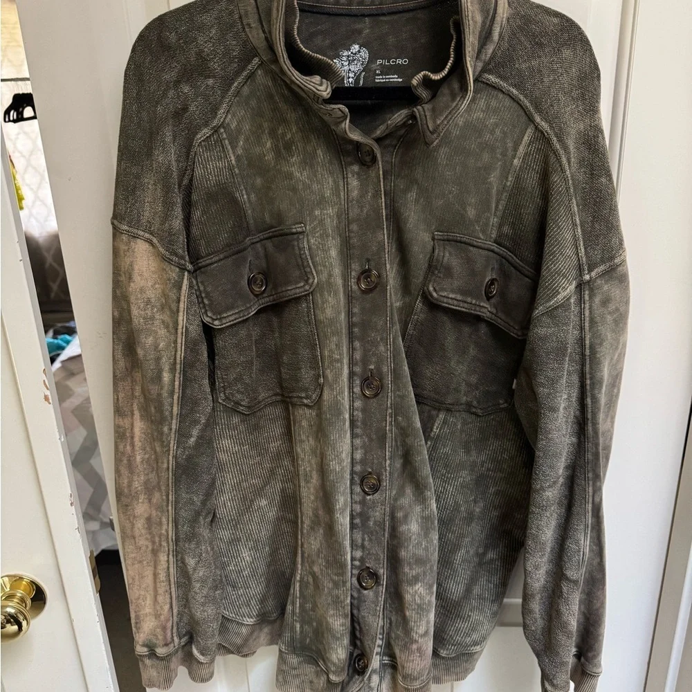 Pilcro Relaxed Shirt Jacket - Picture 4 of 7